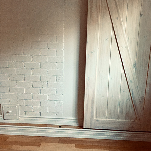 door lower half and track